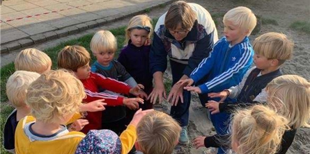 Fællesgruppe på motionsdag