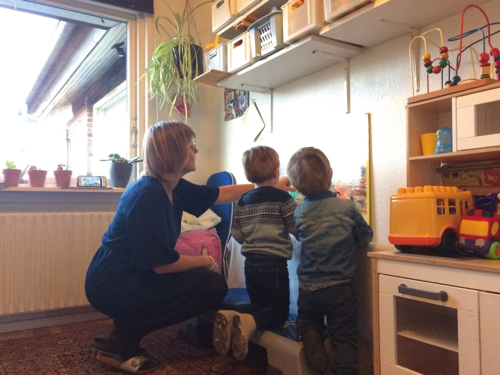Indenfor i Ann Bomholts dagpleje