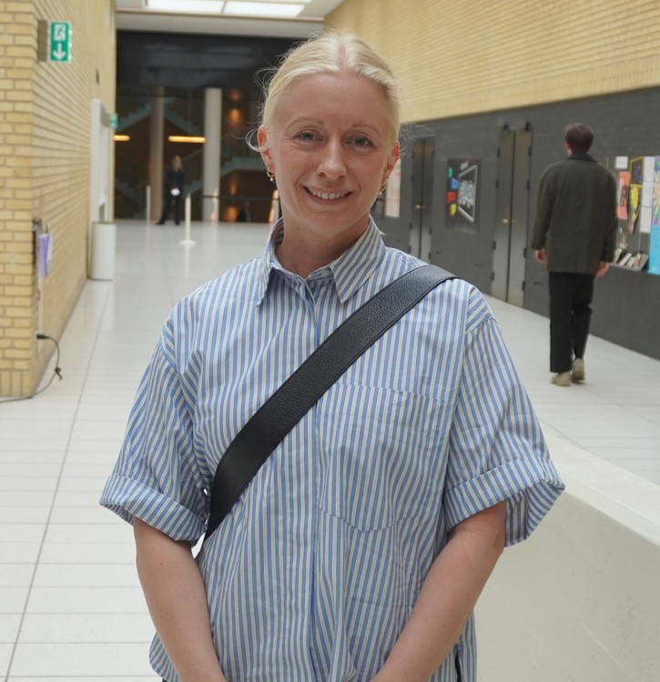 Anne-Sofie Klose Sjørup vil gerne fortsætte med at arbejde med ledelse, og hun har da også brugt en god rum tid i messens Lederlounge. Foto: Søren Rosenberg Pedersen