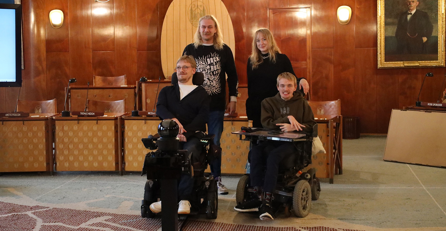 Billede af repræsentanter for Rock og Rul, vindere af Handicapprisen 2024