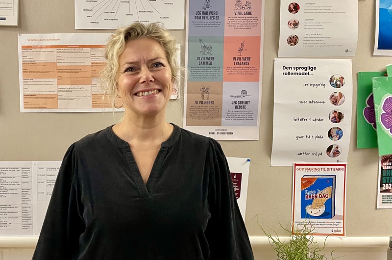 Pædagogisk leder i Børnehuset Næringen, Lene Riber.